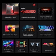 Alldocube iPlay 70 Mini Ultra 8.8” Gaming Tablets, Snapdragon 7+ Gen3,20GB(12+8)RAM+256ROM, 2.5K,7300mAh, 1600*2560,Wi-Fi 6, Space Gray
