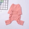 thumbnail image 3 of BT Bear Pet Clothes, Dog Four-Legged Jumpsuit Pajamas Shirt Costume for Puppy Small Medium Dog (M, Pink), 3 of 5