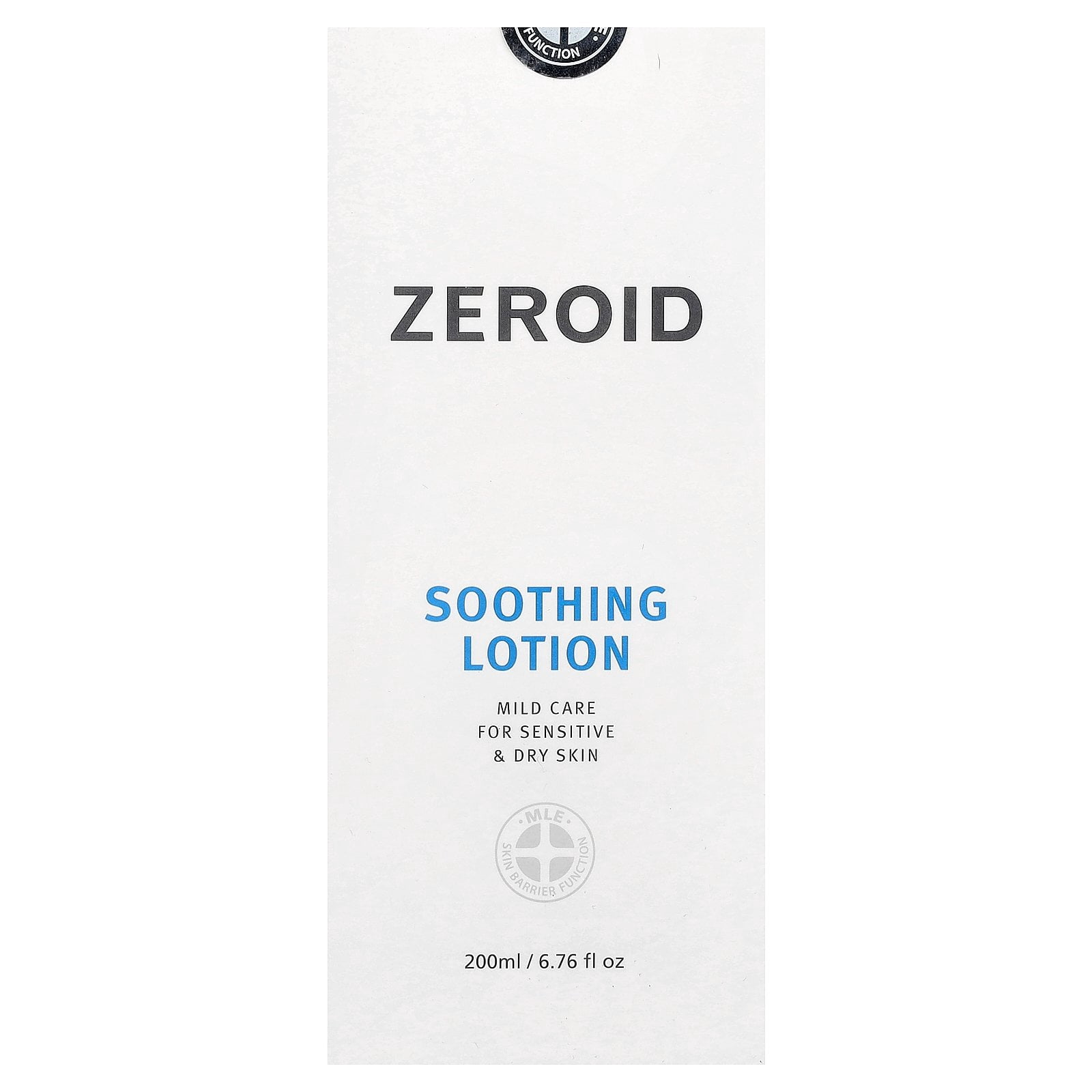 ZEROID Soothing Lotion Korean Dermocosmetic Mild Care for Sensitive & Dry Skin (200 mL)
