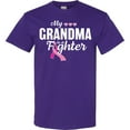 thumbnail image 3 of Inktastic Breast Cancer Awareness My Grandma is a Fighter T-Shirt, 3 of 5