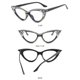 thumbnail image 2 of Blue Light Blocking Glasses Retro Diamond Cat Eyes Frame Multiple Colors Optional for Gaming Reading Students, 2 of 5