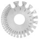 thumbnail image 3 of Regla de espesor de alambre de acero inoxidable calibre 0-36 de 0,3125" a 0,007", 3 of 8