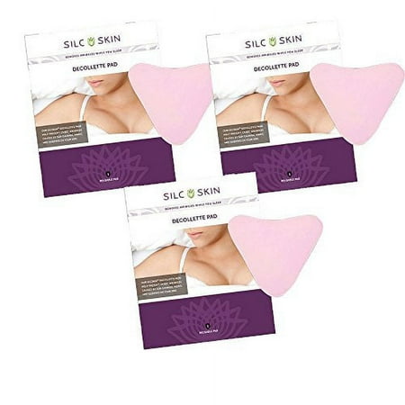 SilcSkin Decollette Pad, 3 Pads Pack Of 3