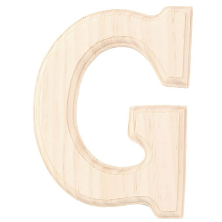 Livingroom Wooden Decor English G Letter Alphabet Word Free Diy