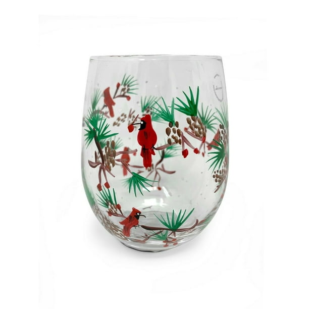 Christmas Stemless Wine Glass, Holiday Presents Ideas, Christmas Gifts