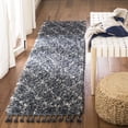 thumbnail image 4 of SAFAVIEH Pro Lux Shag Collection PLX433L Blue / Creme Rug, 4 of 11
