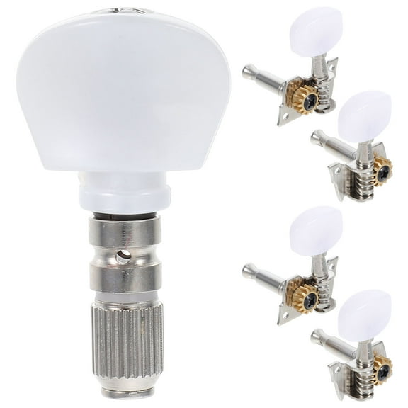 5 Pcs Guitar Tuning Machines Banjo Tuner with Bushings