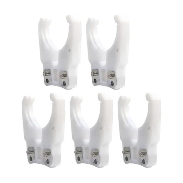 Soporte de horquilla para herramientas de carpintería HSK63F para centro de mecanizado y grabado CNC (5 unidades)