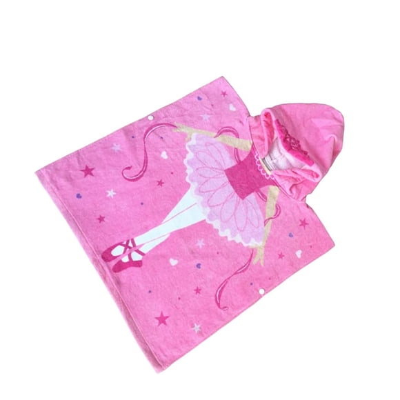 Billuyoard Toalla con capucha amistosa de la piel del algodón para el poncho absorbente del baño de los niños del agua fuerte de los niños con Juegos de accesorios de baño