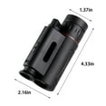 thumbnail image 3 of Monocular Telescope, 25X30 HD Portable Monocular for Adults, with Hand Rope and Storage Bag, for Hiking, Hunting and Bird Watching, 3 of 8