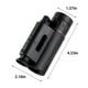 thumbnail image 3 of Telescopio telefoto 25x30, cámara, luz LED, simple, alta potencia, HD, visión nocturna, súper gran angular, para exteriores, alta transmitancia, telescopio móvil, 3 of 8