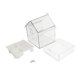 thumbnail image 3 of Comedero para pájaros, accesorio para jaula, bebedero portátil, cuenco de baño colgante para pájaros, para loros, pinzones, agapornis., 3 of 10