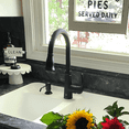 thumbnail image 5 of Lulani Moorea Dual Sensor 1-Handle Pull-Down Kitchen Faucet - Matte Black, 5 of 9