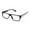 Black, variant on Newbee Fashion - Casual Simple Squared Durable Frames Temple Design Clear Eye Glasses Geek Nerd Cosplay