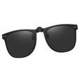 thumbnail image 3 of Gafas de con clip, lentes antideslumbrantes, abatibles, para pesca y viajes, para mujeres Negro, 3 of 8