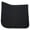Black, variant on Lux Ceramic Therapy V-Free Wither Relief Dressage Horse Saddle Pad | Contoured Fit | White