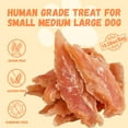 thumbnail image 6 of Pawmate Chicken Jerky Dog Treats, High Protein Pure Chicken Snacks for Small Medium Large Dog, 11 oz, 6 of 12