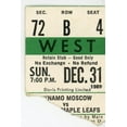 thumbnail image 1 of HC Dynamo Moscow vs. Toronto Maple Leafs Vintage Ticket Maple Leaf Gardens (Toronto, 1989), 1 of 1