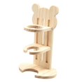 thumbnail image 4 of Pet Feeding Tool Hamster Water Bottle Stand Rabbit Drinker Rack Adjustable Height Auto Dispenser Holder Rack Portable Wooden for Bunny Rat Style A, 4 of 8