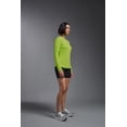 thumbnail image 4 of Expert Brand USA-Made Women's Oxymesh™ Athletic Long Sleeve Shirt, Key Lime Green, XL, 4 of 6