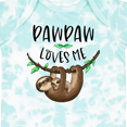thumbnail image 4 of Inktastic Pawpaw Loves Me Cute Sloth and Baby Boys or Girls Baby Bodysuit, 4 of 5