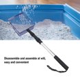 thumbnail image 4 of Chicken Litter Scoop, 3 Section Long Handle Litter Sifting Shovel Pooper Rake Chicken Coop Cleaning Tools for Easy Sifting, 4 of 7