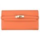 thumbnail image 4 of Fashion Women's Wallet with Lychee Pattern and Lock Buckle Long Wallet Solid Color Card Holder Coin Purse bolsas para mujeres, 4 of 5