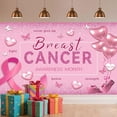 thumbnail image 5 of Breast Cancer Awareness Beautiful Backdrop Pink Ribbon October Breast Cancer Month Photography Background for Women Hope Faith Strength Courage Awareness Party Decorations Photo Booth Props, 5 of 8
