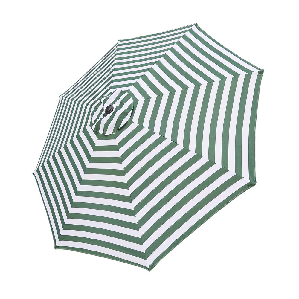 8ft 8 Ribs Patio Umbrella Replacement Canopy Outdoor Cover Top Color Optional Walmart Com Walmart Com