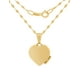 thumbnail image 2 of Cadena Con Dije De Corazón Relicario Liso Oro Sólido 10k, 2 of 6