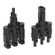 thumbnail image 1 of Adaptador Fotovoltaico, Conectores De Panel Solar De Resistencia Al Envejecimiento De Tipo T De Estañado De Cobre Autoblocante Para Exteriores ANGGREK Solar Panel T Branch Connector, 1 of 8