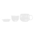 thumbnail image 4 of Juego de Taza de Té de Kung Fu de de Pared Transparente Resistente Al Calor de 350 Ml 1pcs Macarena Taza de té de vidrio, 4 of 7