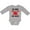 AC-Heather Grey, variant on Inktastic Mimi Loves Me Grandson Boys or Girls Long Sleeve Baby Bodysuit