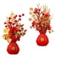 thumbnail image 1 of 2 Cestas de Flores para Fiesta, Boda, Flores Artificiales en Maceta, Adorno para Sala de Estar, , Interior, Hogar, Cocina, Decoración 16x27cm 15x29cm BLESIY Cesta China, 1 of 8