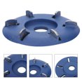 thumbnail image 4 of Digging, Arc Dics Wear Resistance Carving Disc, 6-Tooth Wood Carving for Woodworking, 4 of 8