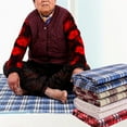 thumbnail image 2 of Large Multicolor Urine Mats TPU Waterproof Cotton Incontinence Pad Foldable Diaper Absorbent Mattress Nappy Bed Sheets Khaki Plaid2, 2 of 8