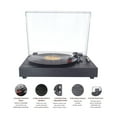 thumbnail image 4 of Vintage Portable Phonograph 33/45/78RPM Turntables Vinyl LP Record Phono Player Gramophone Speaker Music Player vinyl record player vintage ,Simple Setup, 4 of 7