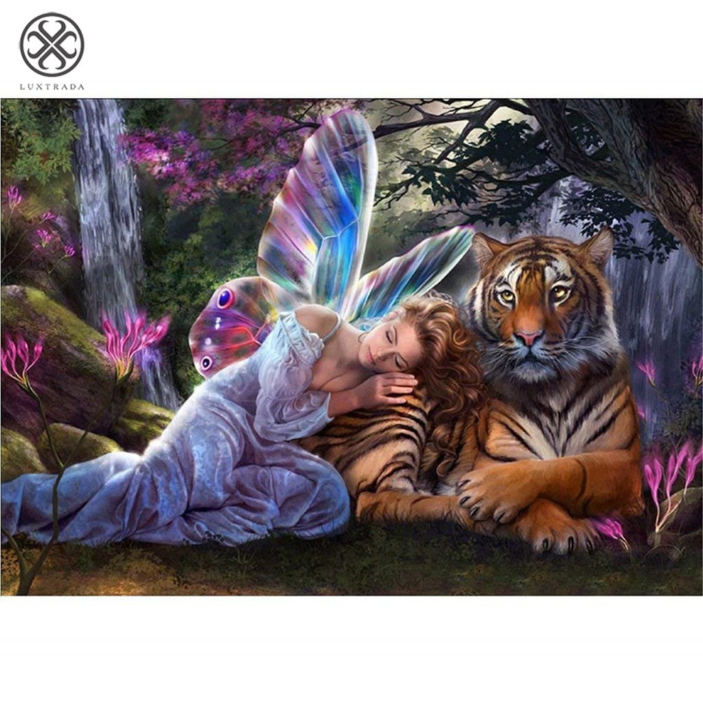 5D DIY Full Drill Diamond Painting Animal CrossStitch Hand Embroidery Mosaic Kit