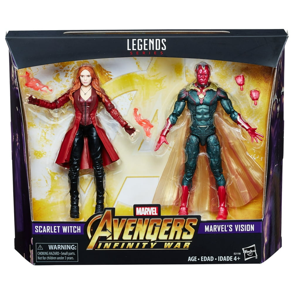 Marvel Avengers Infinity War Scarlet Witch & Vision Action Figure 2