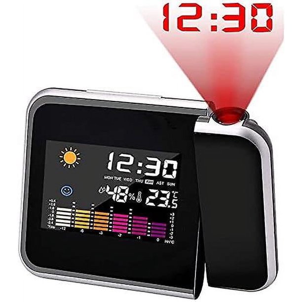 Rveil Projection Rveil Projection Au Plafond Rveil Numrique Rveil Projection Rveil Numrique Led Avec Station De Temps Lcd Temprature Et Date Charg