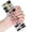 JR48, variant on Semi Cured Gels Nails Strips Gels Nails Stickers Nails Polish Strips Glow in Dark Halloween Nails Stickers