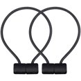 thumbnail image 3 of LAICAIW Magnetic Curtain Tiebacks, Strong Magnetic Window Curtain Tiebacks Clips Decorative Rope Holdbacks Drapery Curtain Tie Backs Weave Holder for Window Draperies Hold Curtains Drape Ties Backs, 3 of 5