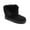 BLACK, variant on GJPBGK Women Winter Warm Snow Boots Faux Fur Lined Suede Pull-On Platform Ankle Boots Cozy Outdoor Casual Footwear