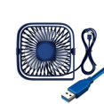 thumbnail image 4 of Mini Table Fan - Rechargeable Fan - Handheld Fan Blue - Floor Fan, 3 Speeds, 4 of 4