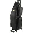 thumbnail image 5 of Gard Low Bb Baritone Saxophone Wheelie Bag 107-WBFSK Black Synthetic w/ Leather Trim, 5 of 6