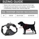thumbnail image 2 of Laklulu Correa mediana para perro sin tirar, correa reflectante ajustable para chaleco de entrenamiento para perros, fácil de controlar, 2 of 6