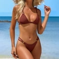 thumbnail image 6 of NTACZA Womens Swimsuit Cheeky High Cut Bikini Sets Spaghetti Strap 2 Piece Swimwear for Women M, 6 of 7
