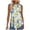 Yellow-shirts, variant on Inverlee Womens Dressy Sleeveless Tank Tops Casual Round Neck Cami Shirts Summer Floral Print Tunics Blouse