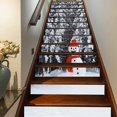 thumbnail image 5 of RV 3D Invierno Nieve Árboles Muñeco de nieve Escalera Pegatinas Navidad Escalera Pegatinas Escalera Peel and Stick Calcomanías para decoración del hogar 39.3 "w x 7" h x 13 piezas Sailing Electrónica, 5 of 5