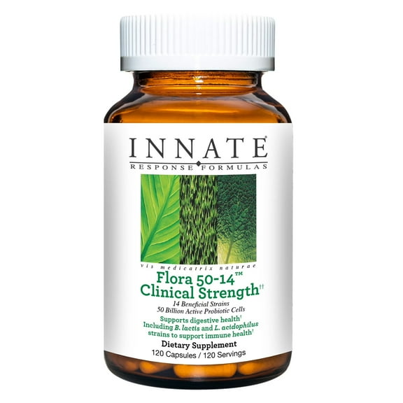 INNATE Response Formulas Flora 50-14 Clinical Strength - Probiotics - 120 Servings